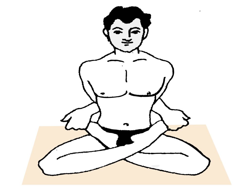 baddha padmasana 01 See how to do Padmasana