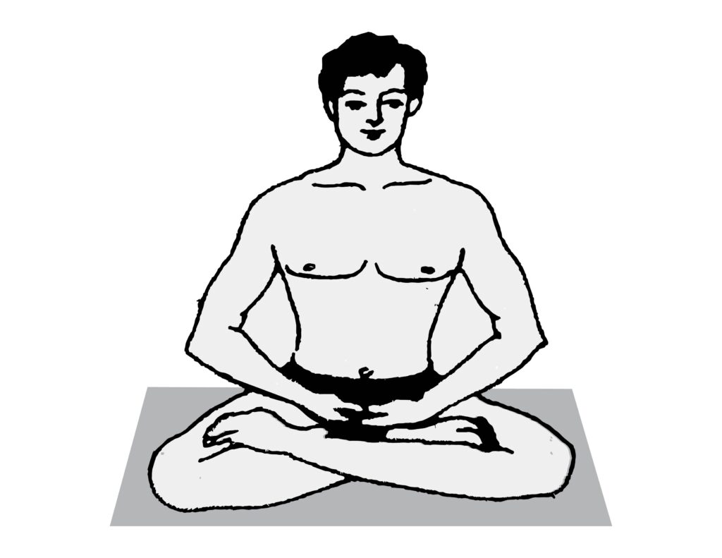 padmasana 01 See how to do Padmasana