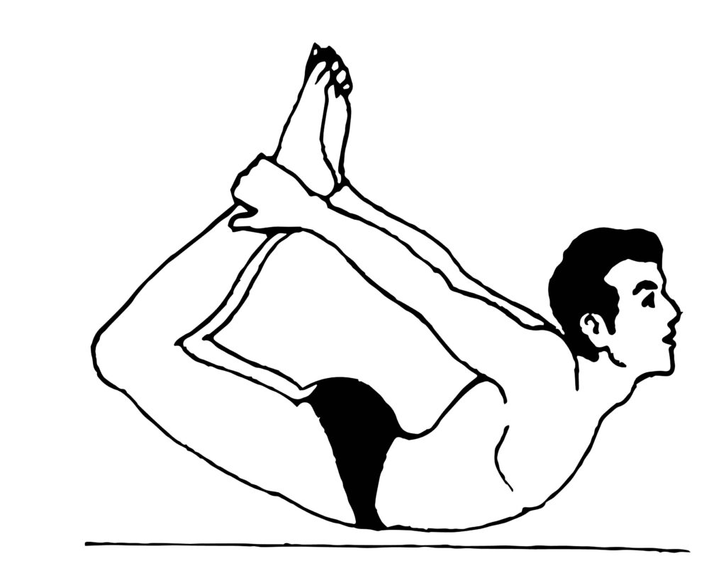 dhanurasana 01 Be careful after 40 years